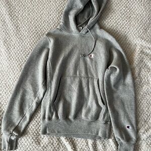 Champion Men's Grey Hoodie